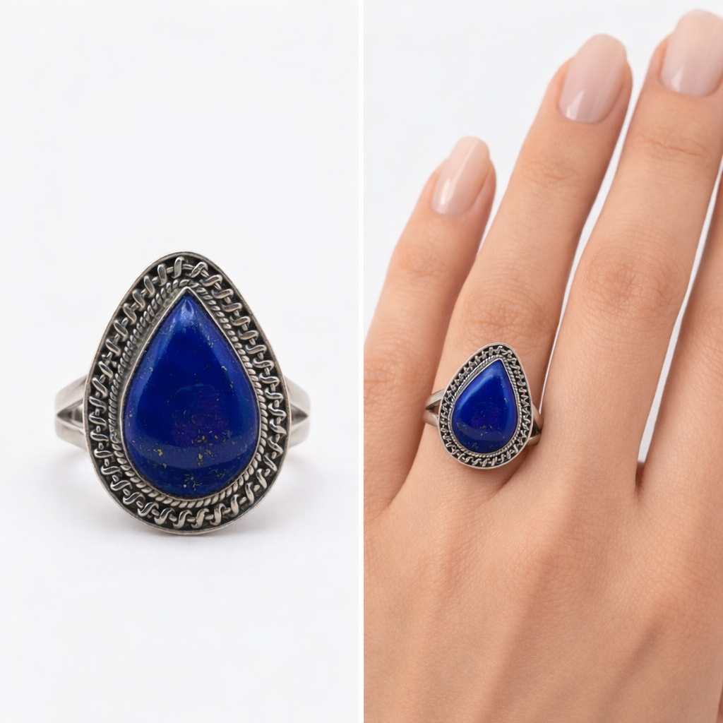 bague lapis-lazuli