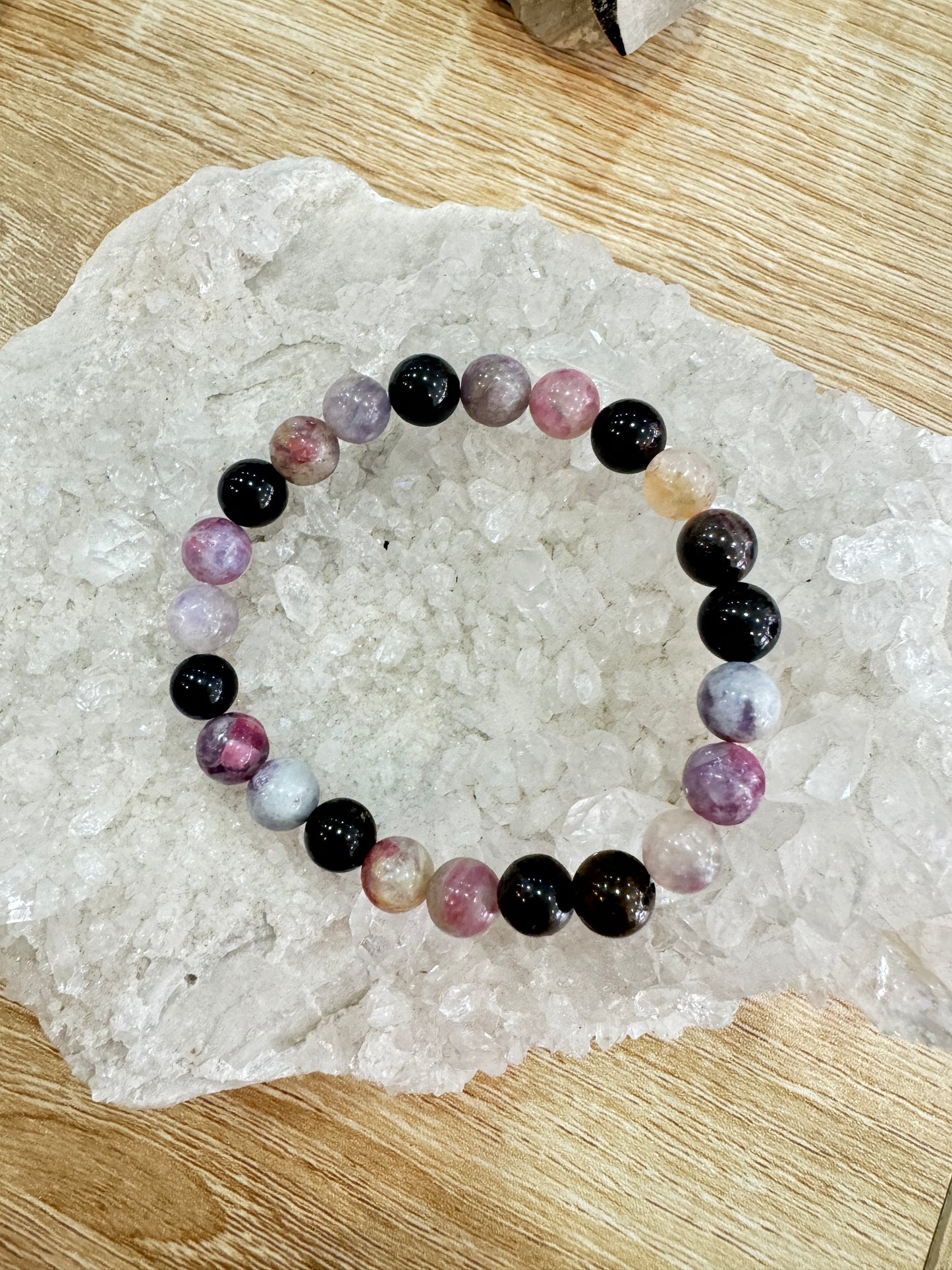 Pierre "équilibre" Tourmaline Multicolore (Melon d'eau)