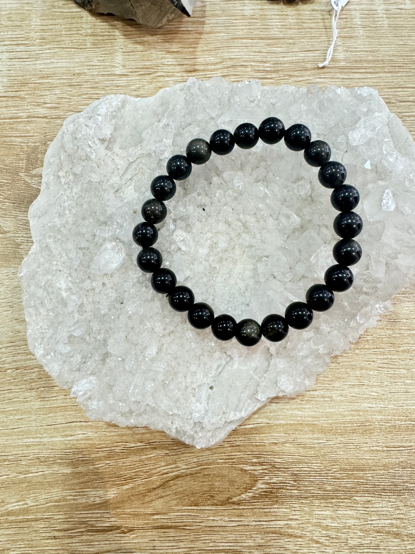 Pierre "clarté" Obsidienne dorée