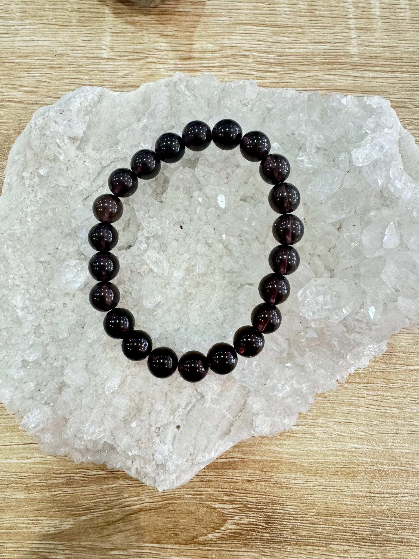 Pierre "ancrage" Quartz fumé