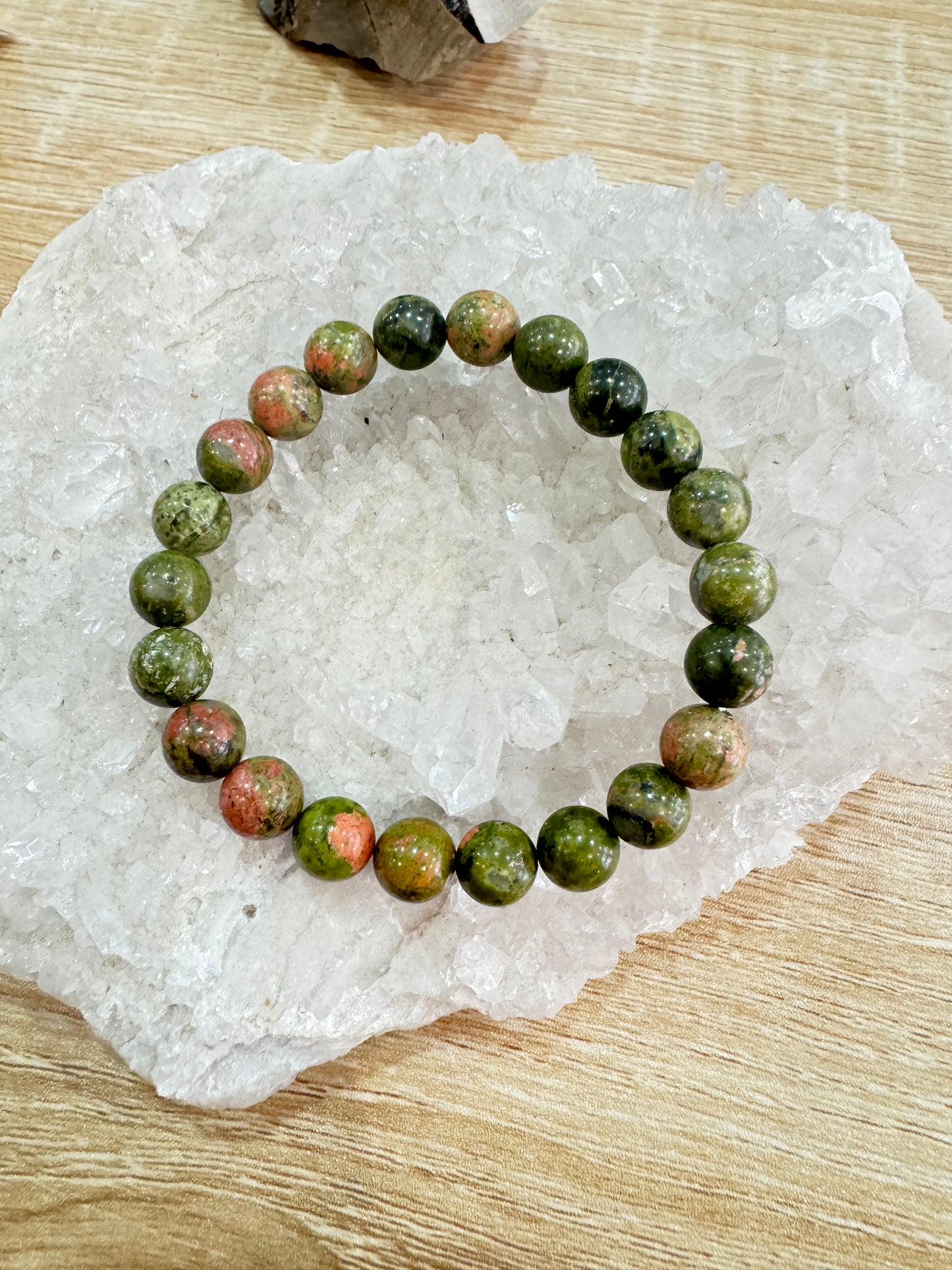 Pierre "équilibre" Unakite