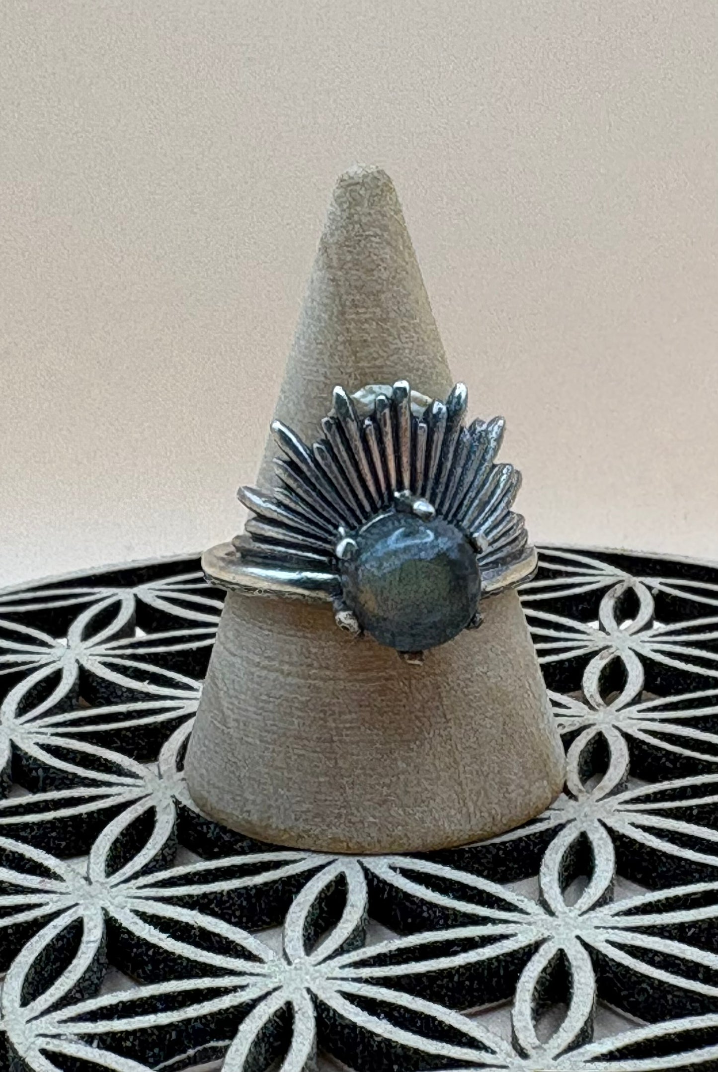 bague labradorite