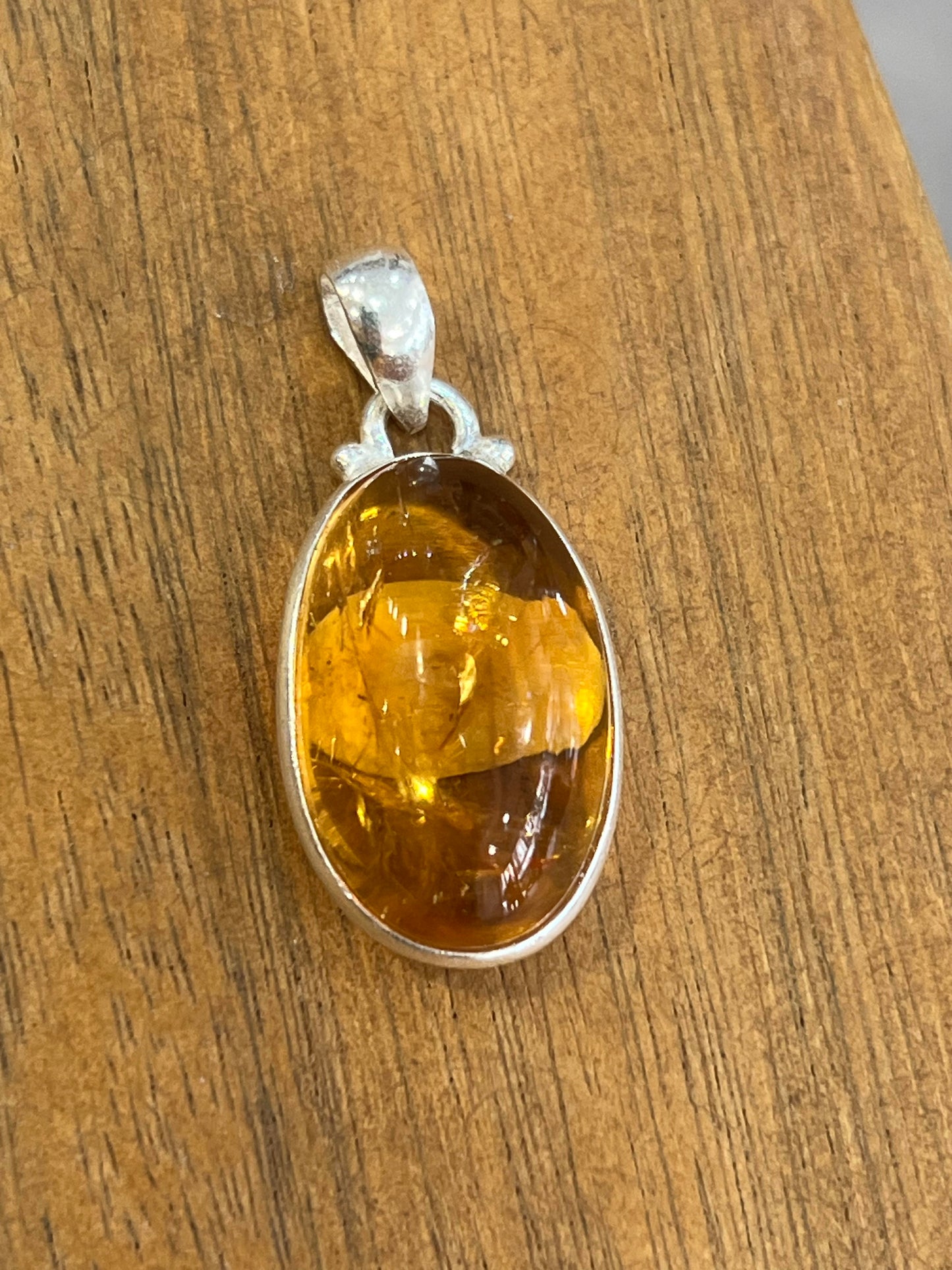 pendentif citrine