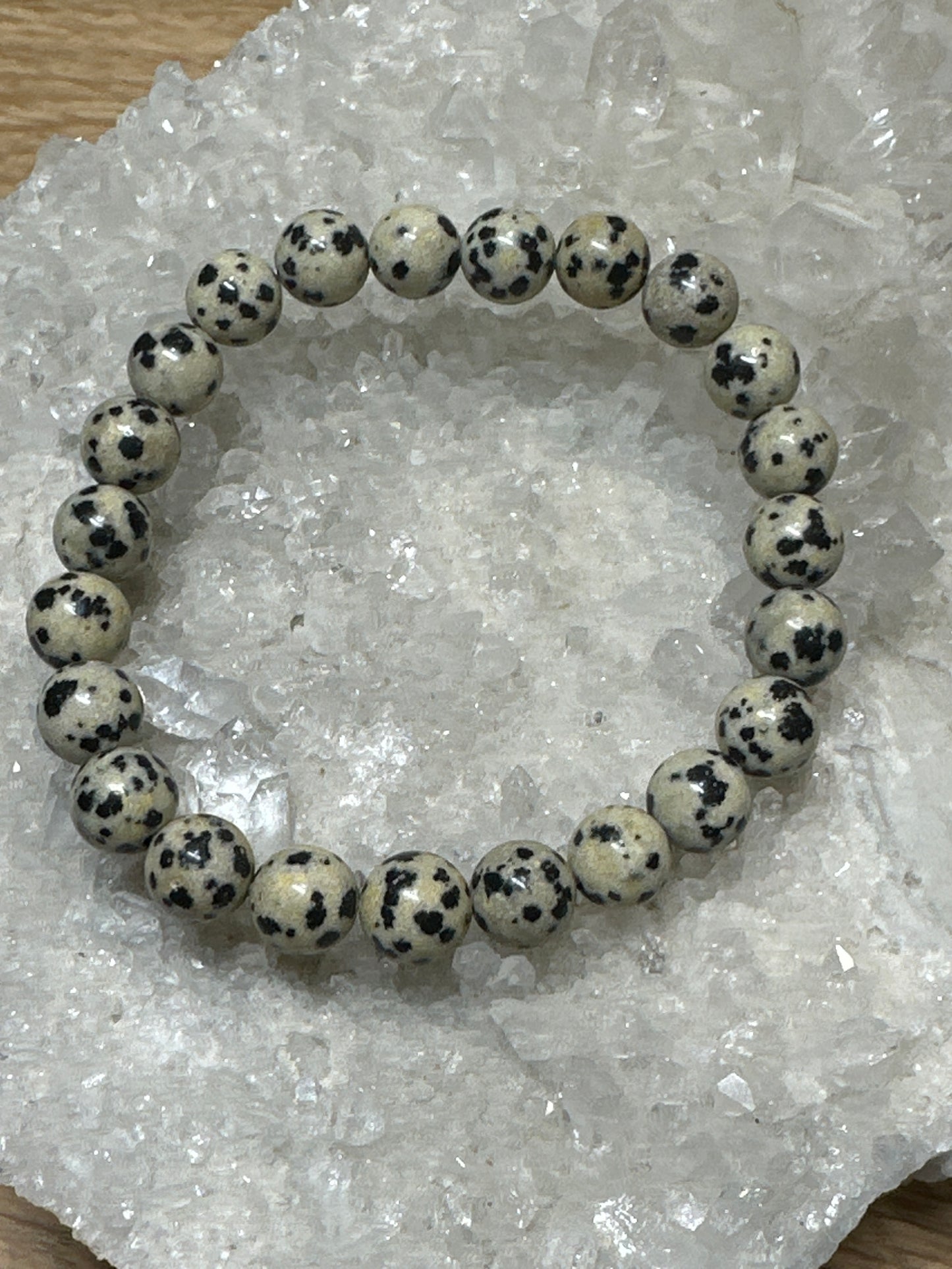 Pierre "protection" Jaspe dalmatien