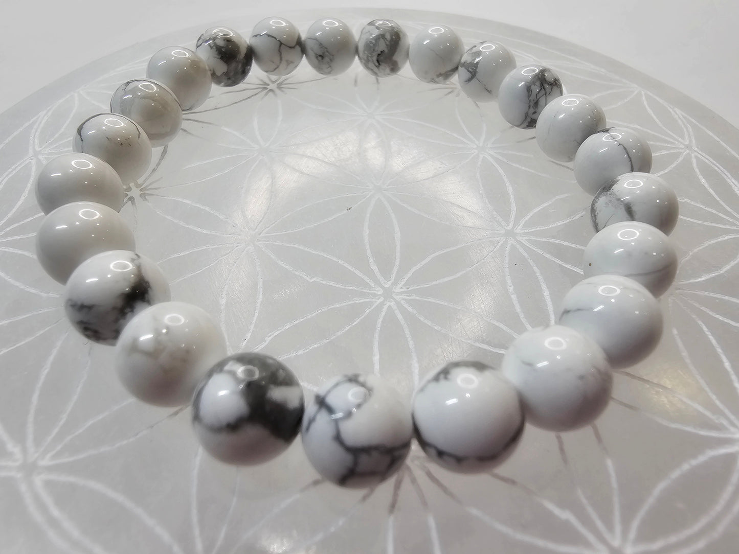 Howlite blanche