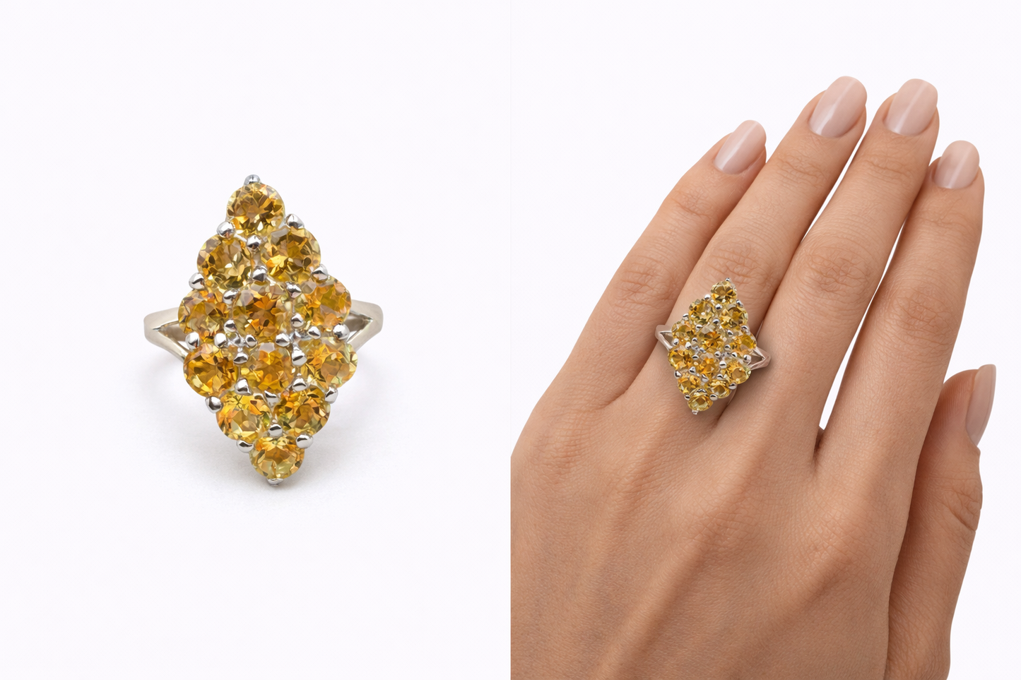 bague citrine