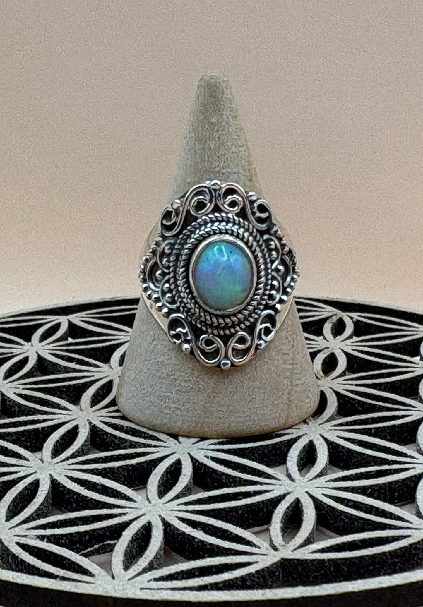 bague opale