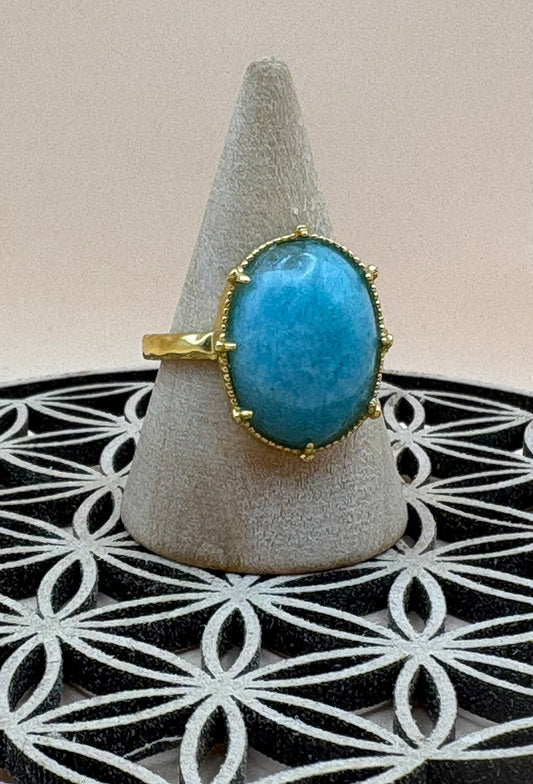 bague amazonite