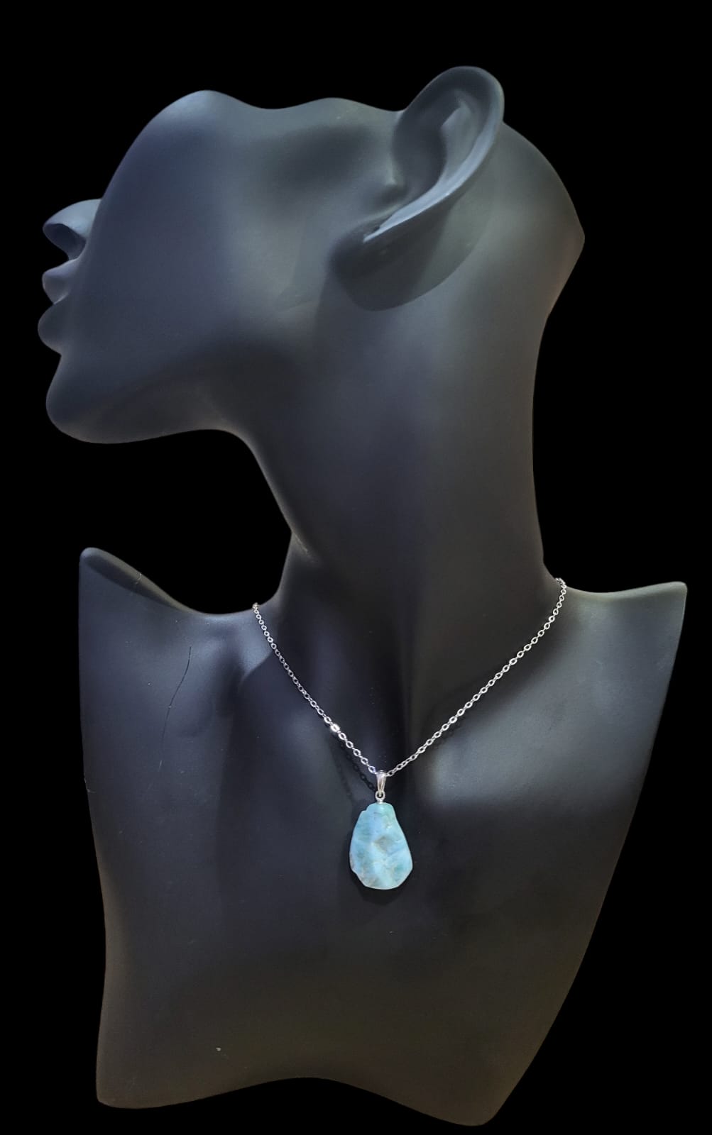 Collier pierre "sérénité" Larimar