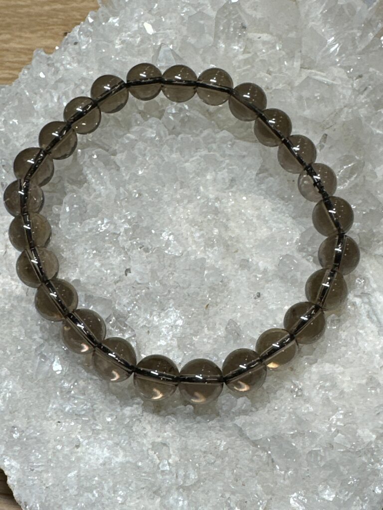 Pierre "ancrage" Quartz fumé