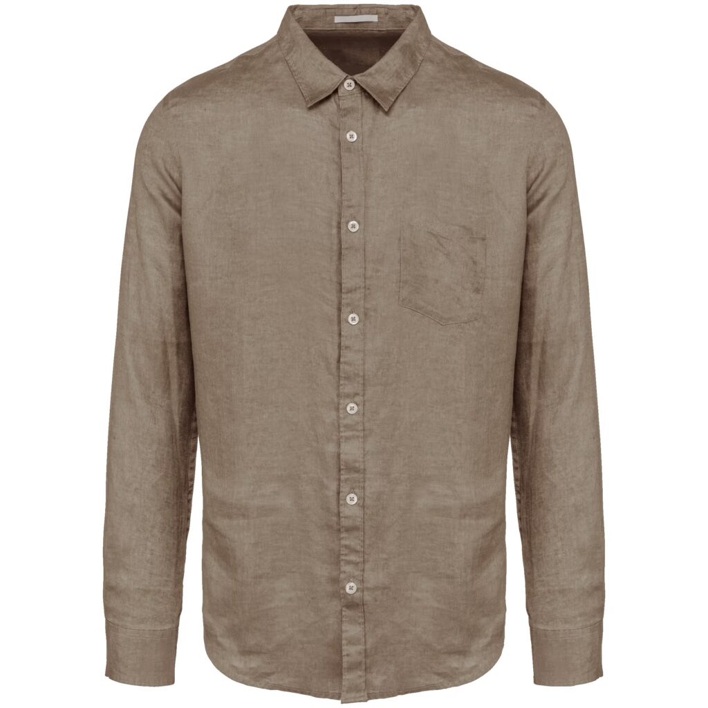 Chemise en lin homme
