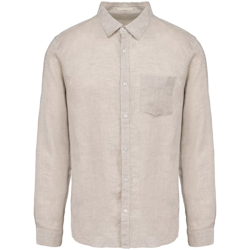 Chemise en lin homme