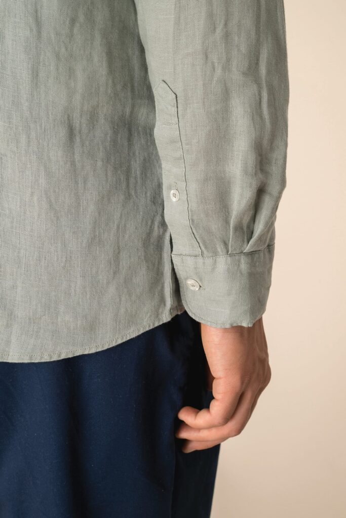 Chemise en lin homme