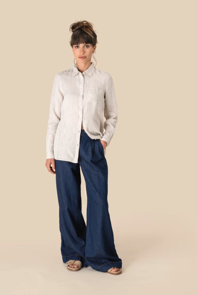 Chemise en lin femme