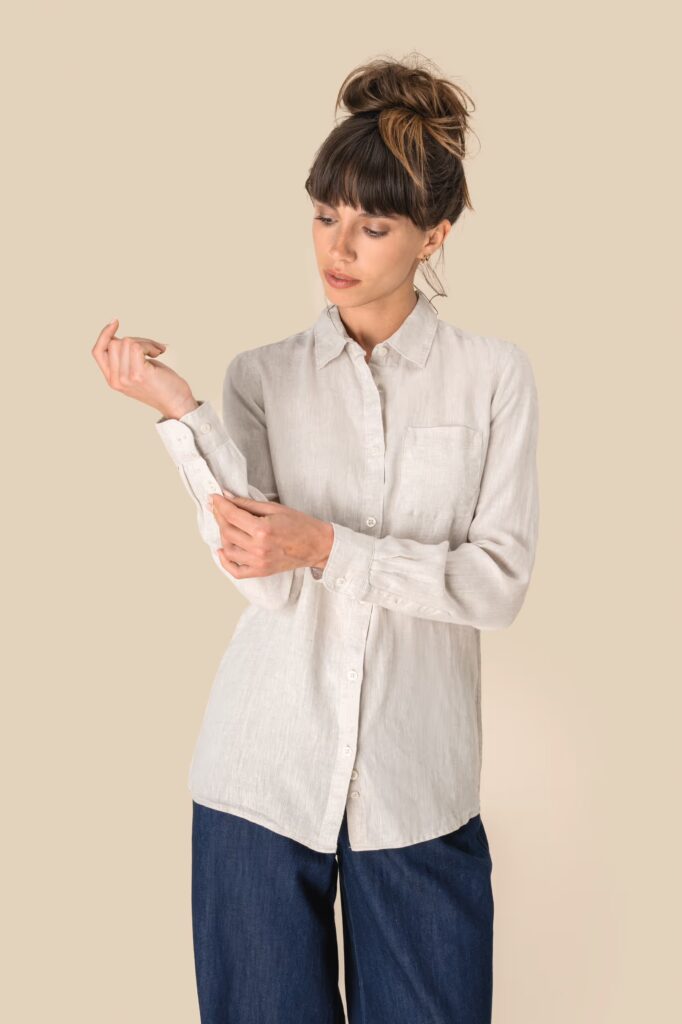 Chemise en lin femme