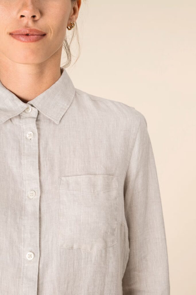 Chemise en lin femme