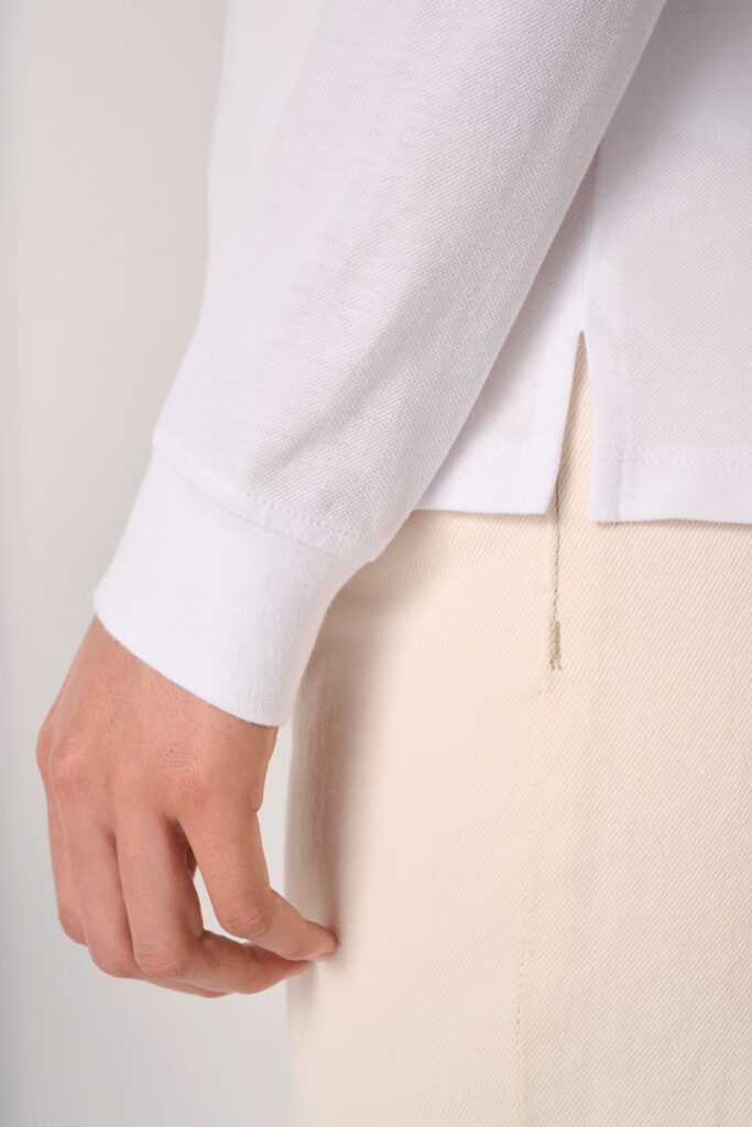 Polo piqué LSL femme
