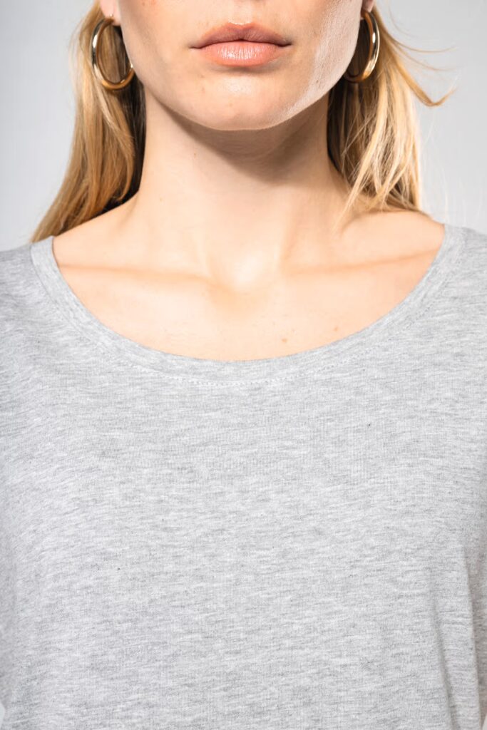 T-shirt long femme