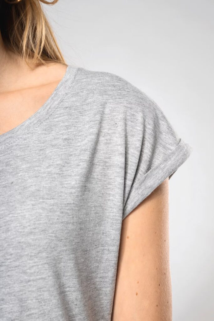 T-shirt long femme