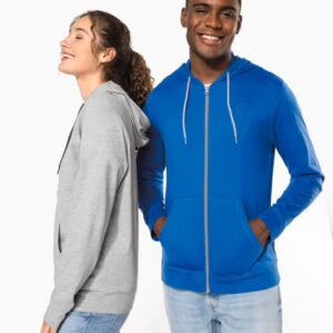 Veste coton légère à capuche – Image 1