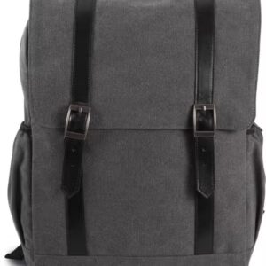 Sac à dos en toile à rabat
