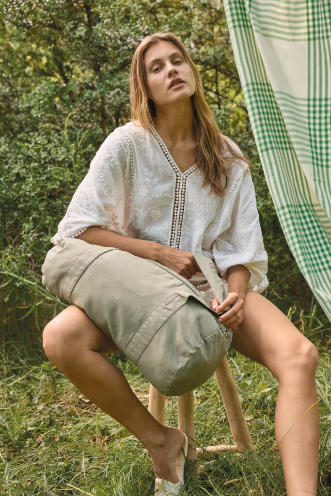 Sac polochon en coton biologique