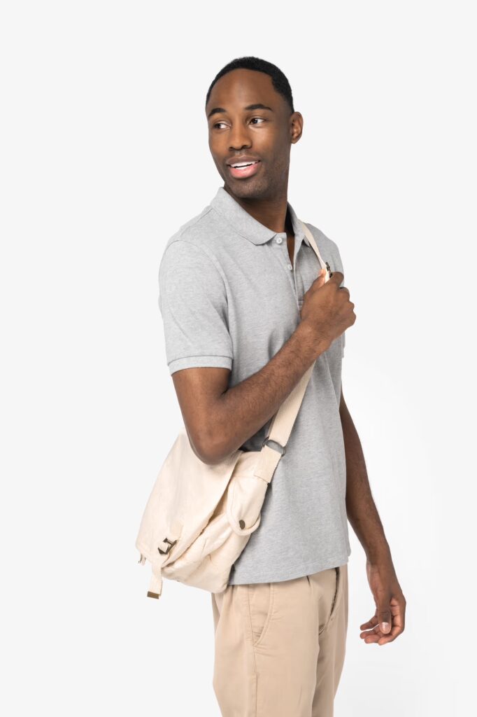 Sac besace écoresponsable délavé