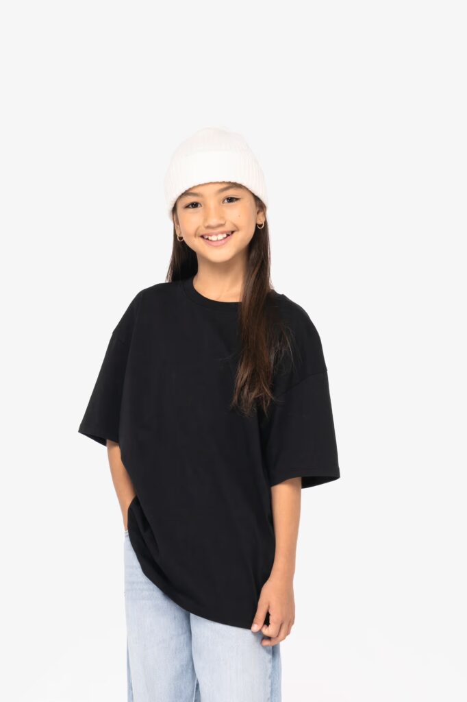 T-shirt écoresponsable oversize enfant