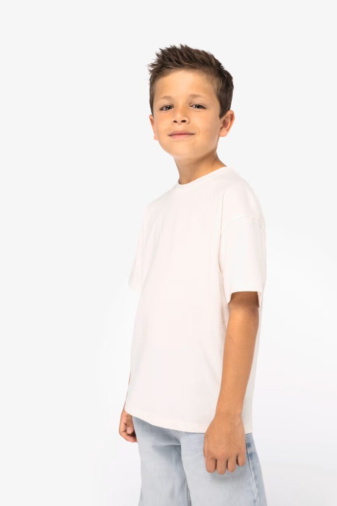 T-shirt écoresponsable oversize enfant