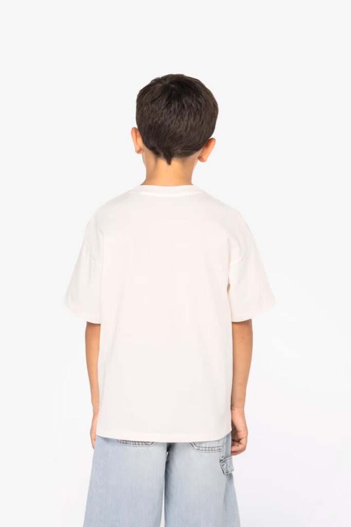T-shirt écoresponsable oversize enfant