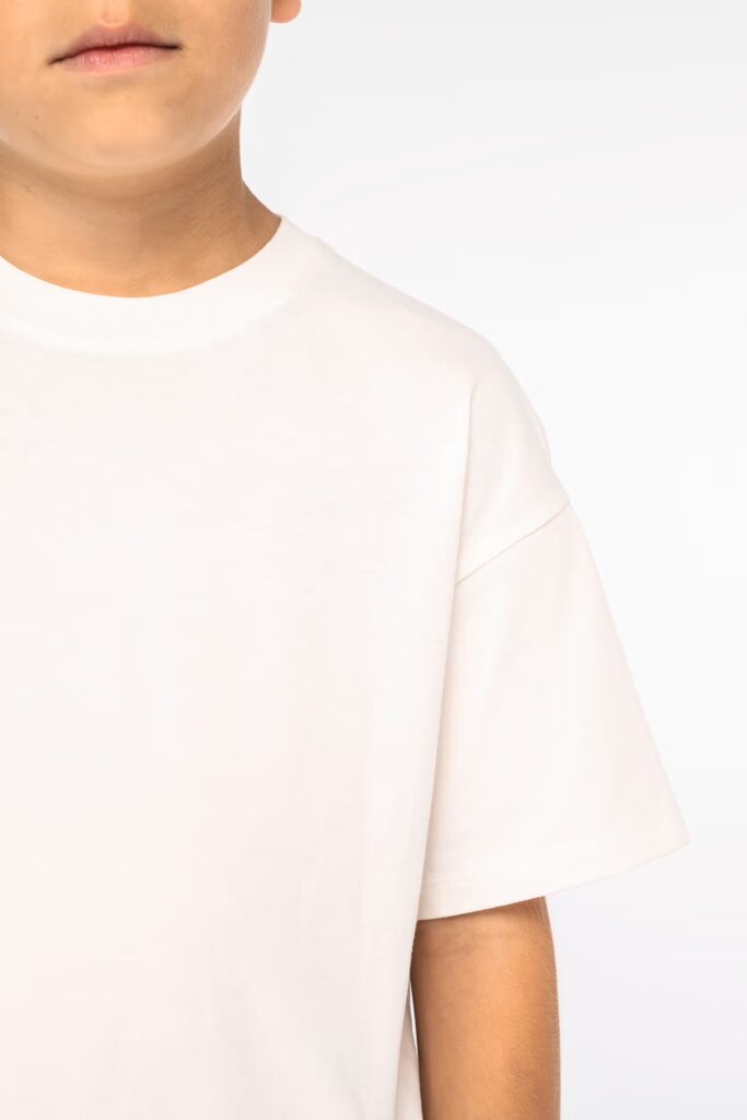 T-shirt écoresponsable oversize enfant