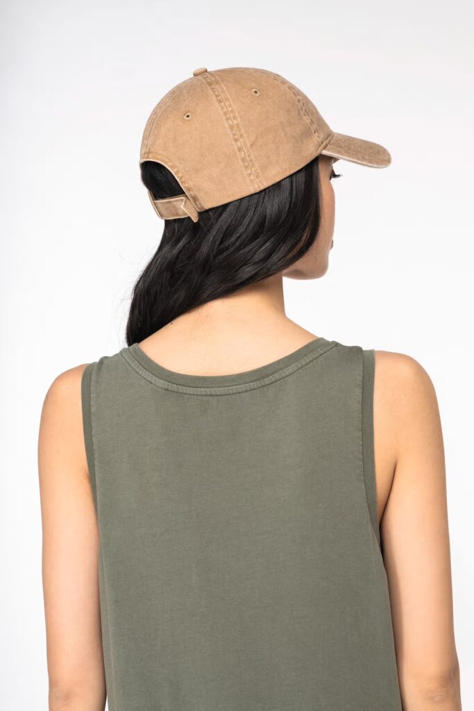 Robe écoresponsable délavée en jersey femme