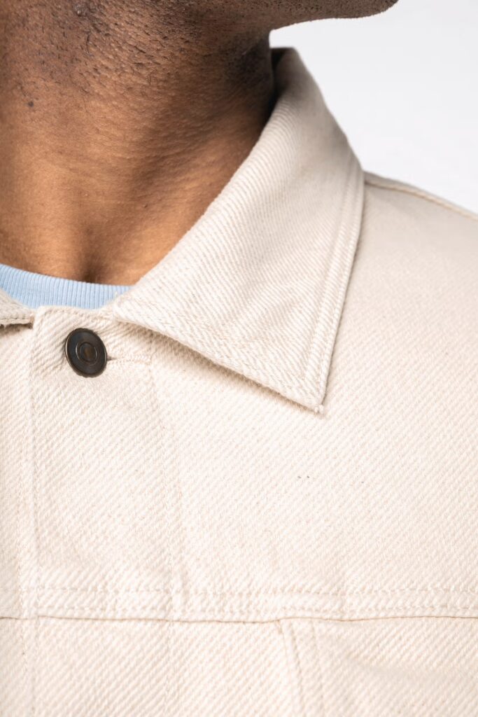 Veste écoresponsable en chanvre homme