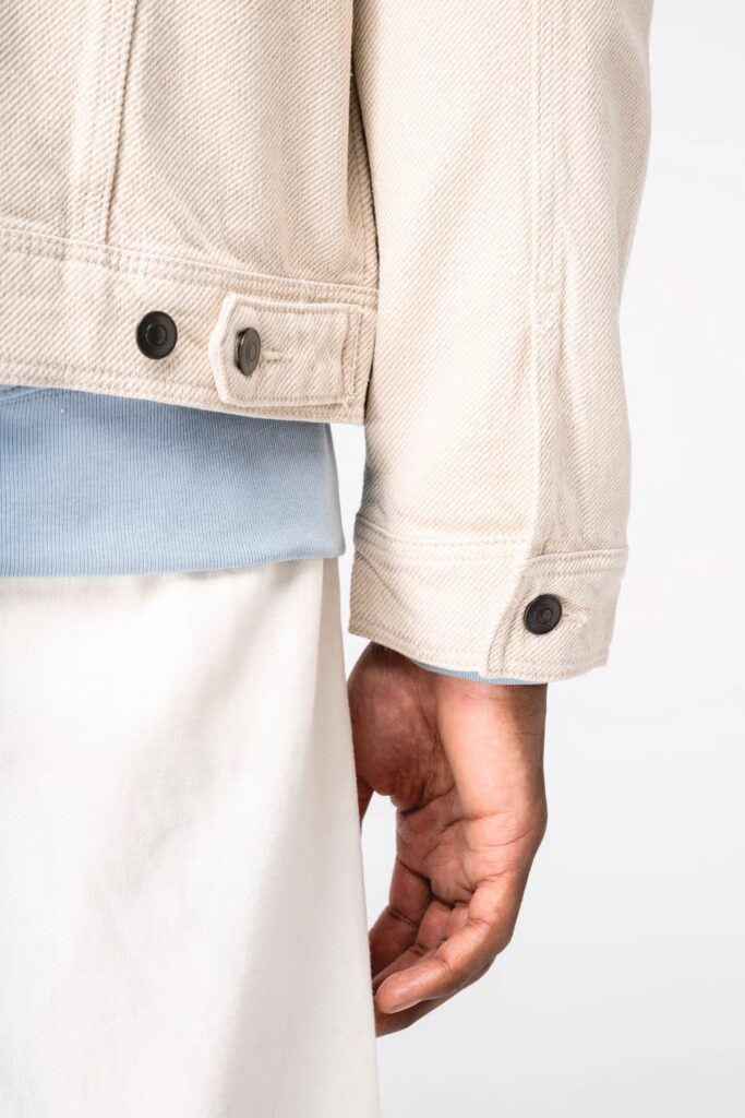 Veste écoresponsable en chanvre homme