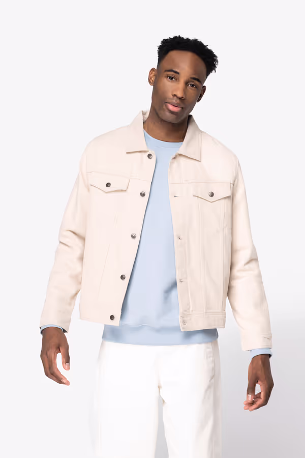 Veste écoresponsable en chanvre homme