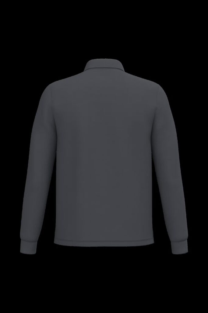 Polo piqué LSL homme