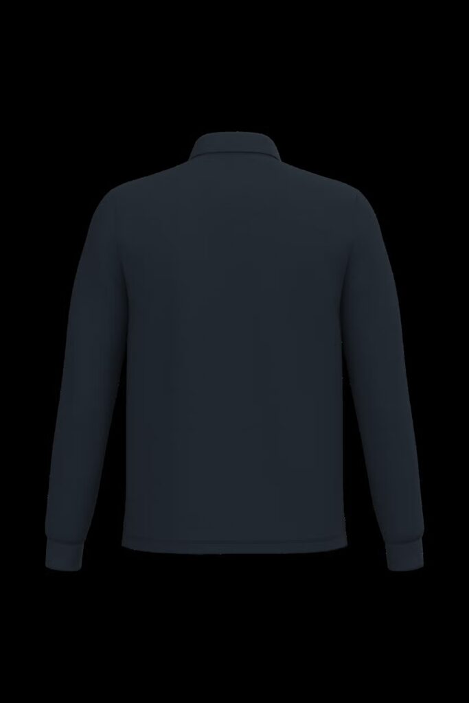 Polo piqué LSL homme