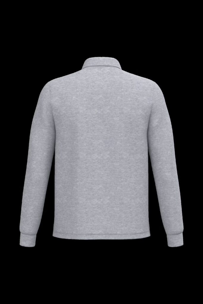 Polo piqué LSL homme