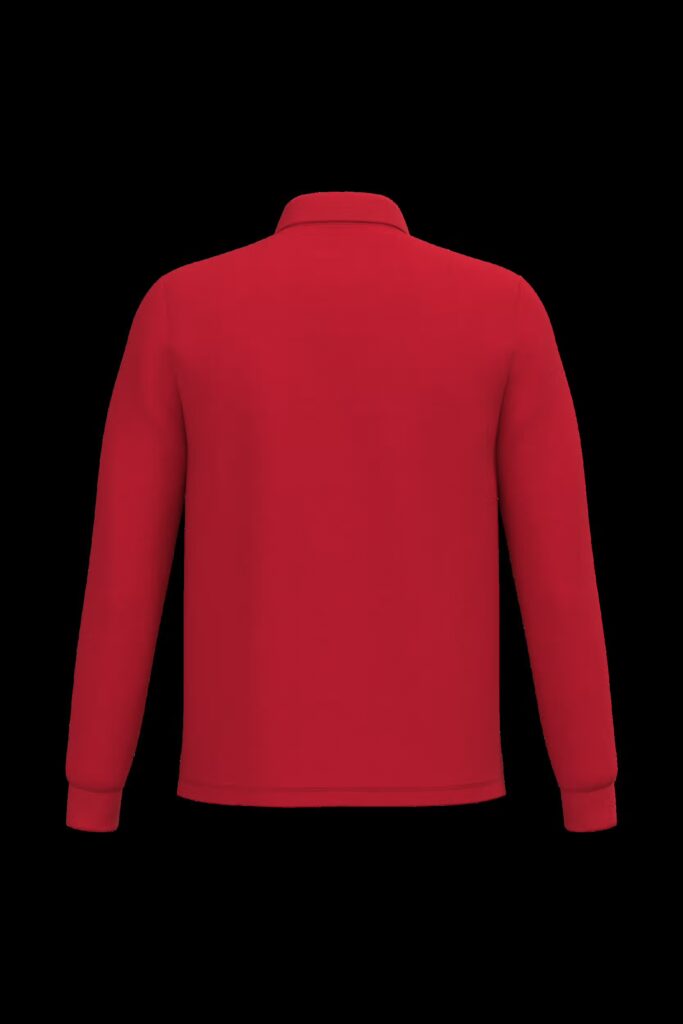 Polo piqué LSL homme
