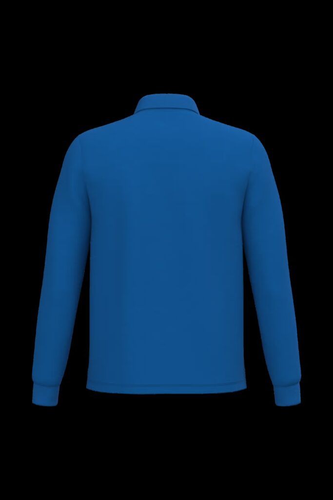 Polo piqué LSL homme