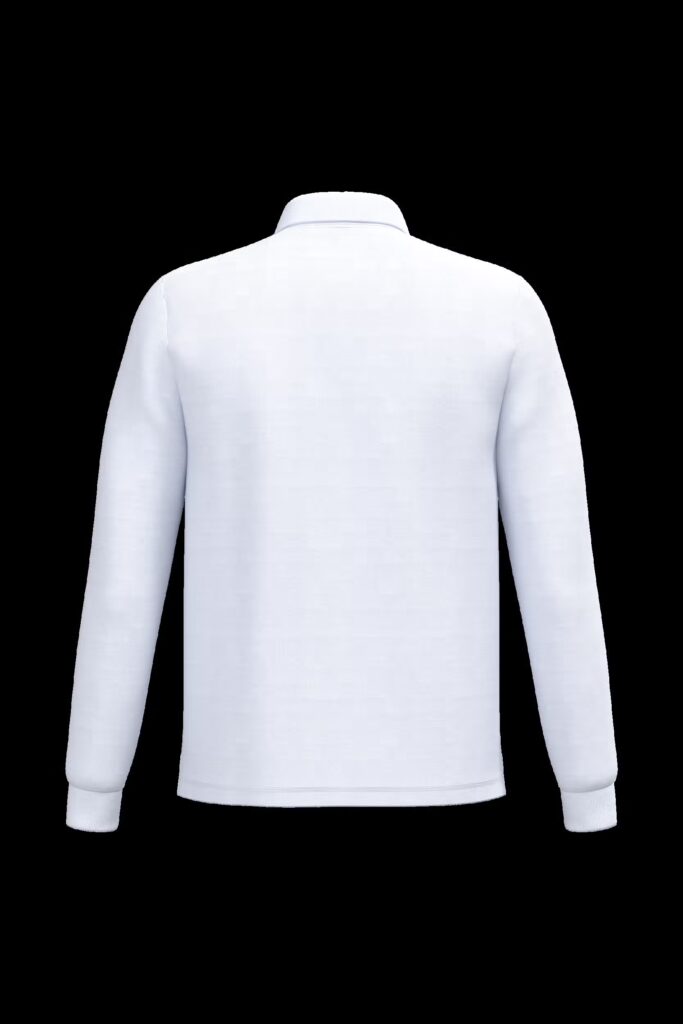 Polo piqué LSL homme