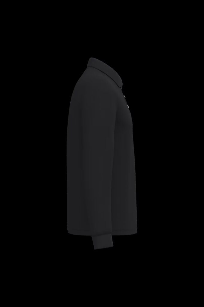 Polo piqué LSL homme