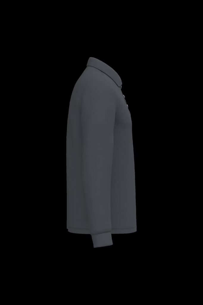 Polo piqué LSL homme