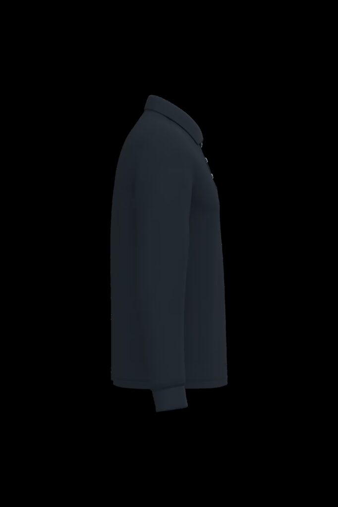 Polo piqué LSL homme