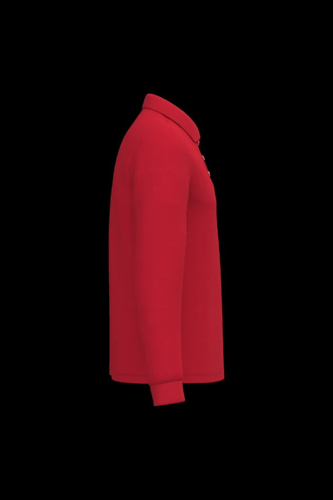 Polo piqué LSL homme