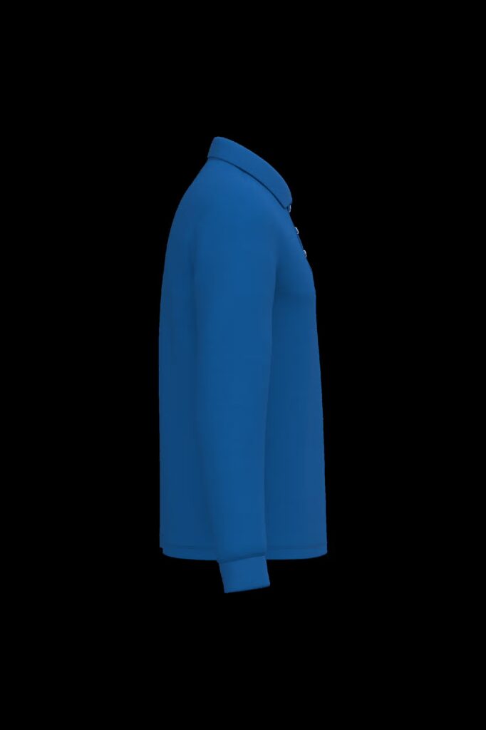 Polo piqué LSL homme
