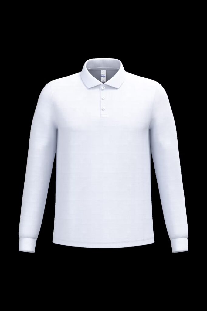 Polo piqué LSL homme