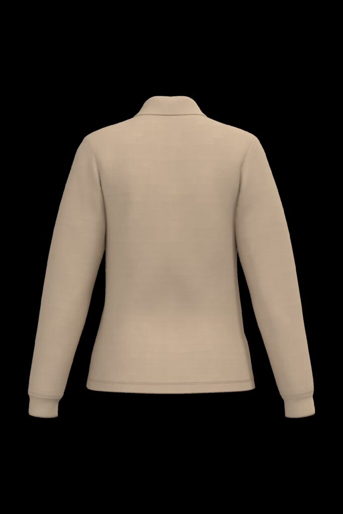 Polo piqué LSL femme