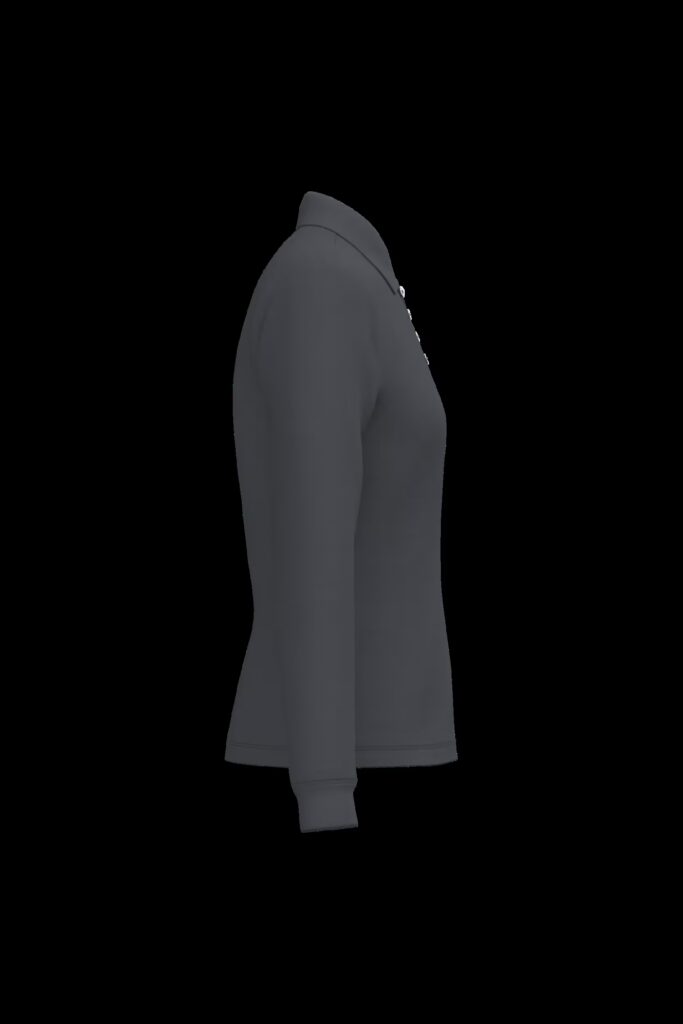 Polo piqué LSL femme