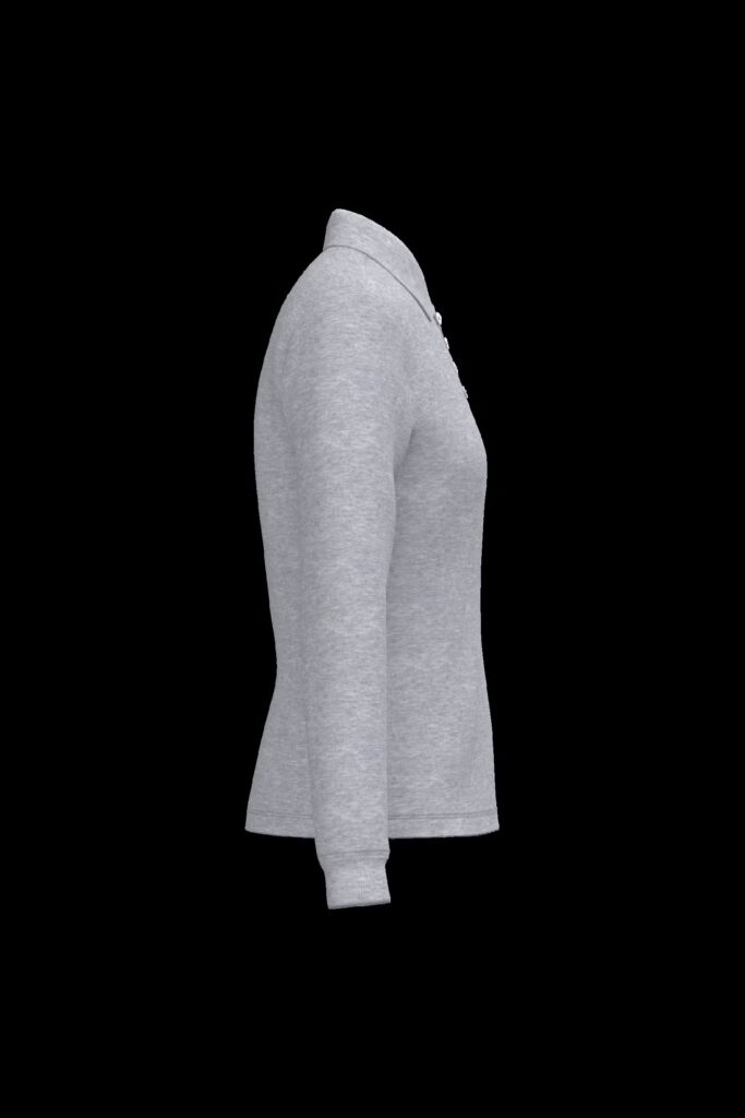 Polo piqué LSL femme